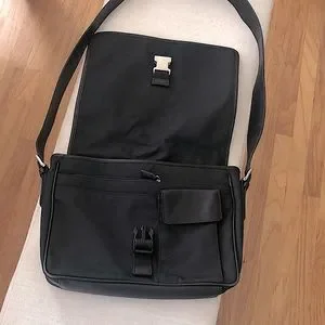 COPY - Unisex Coach Messenger Bag Coach C3747 Track Crossbody Bag In Signature Canvas  main image 2